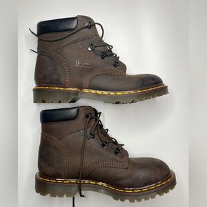 Dr. Martens Dark Brown Men's Boots Size 10 Made in England